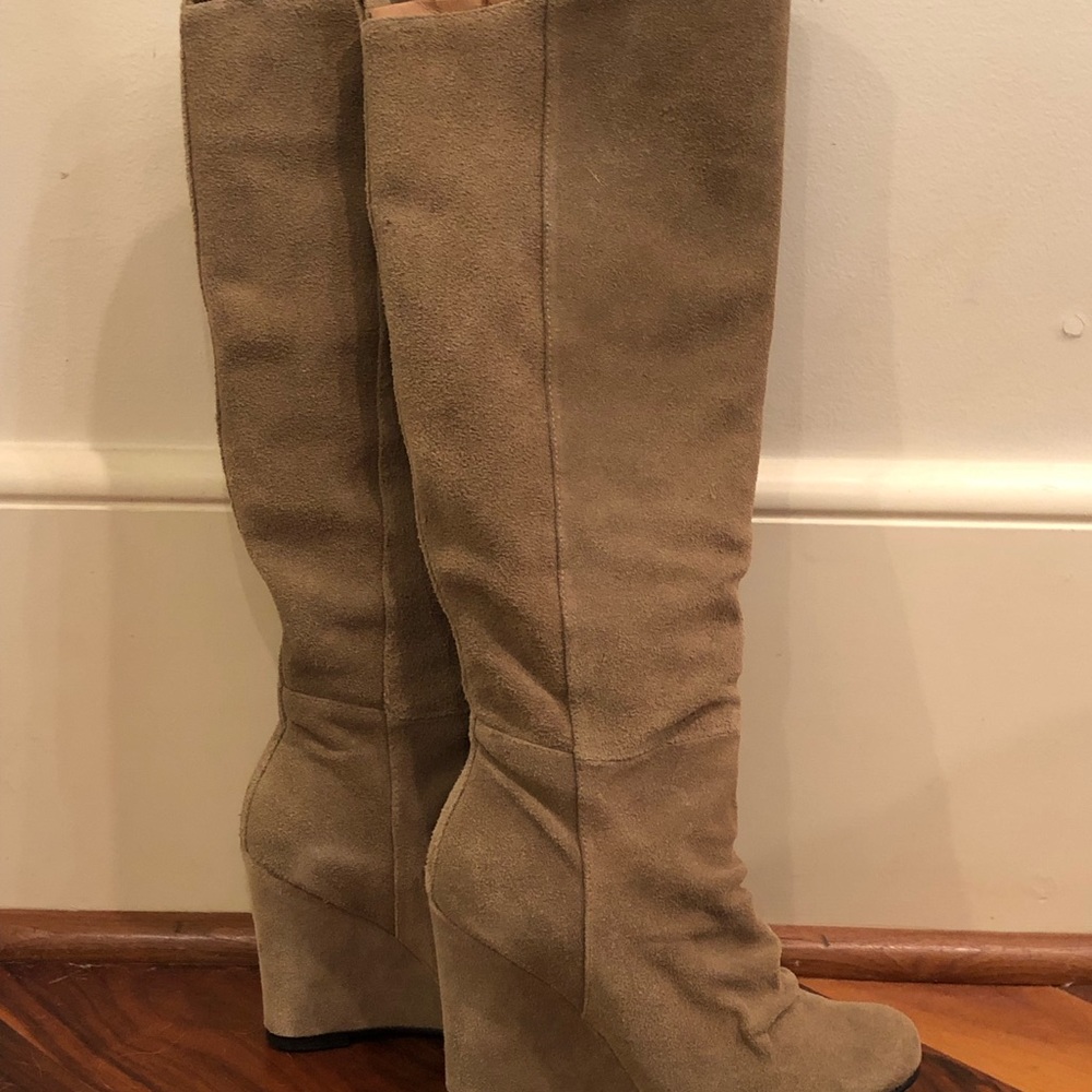 Tall Suede Boots